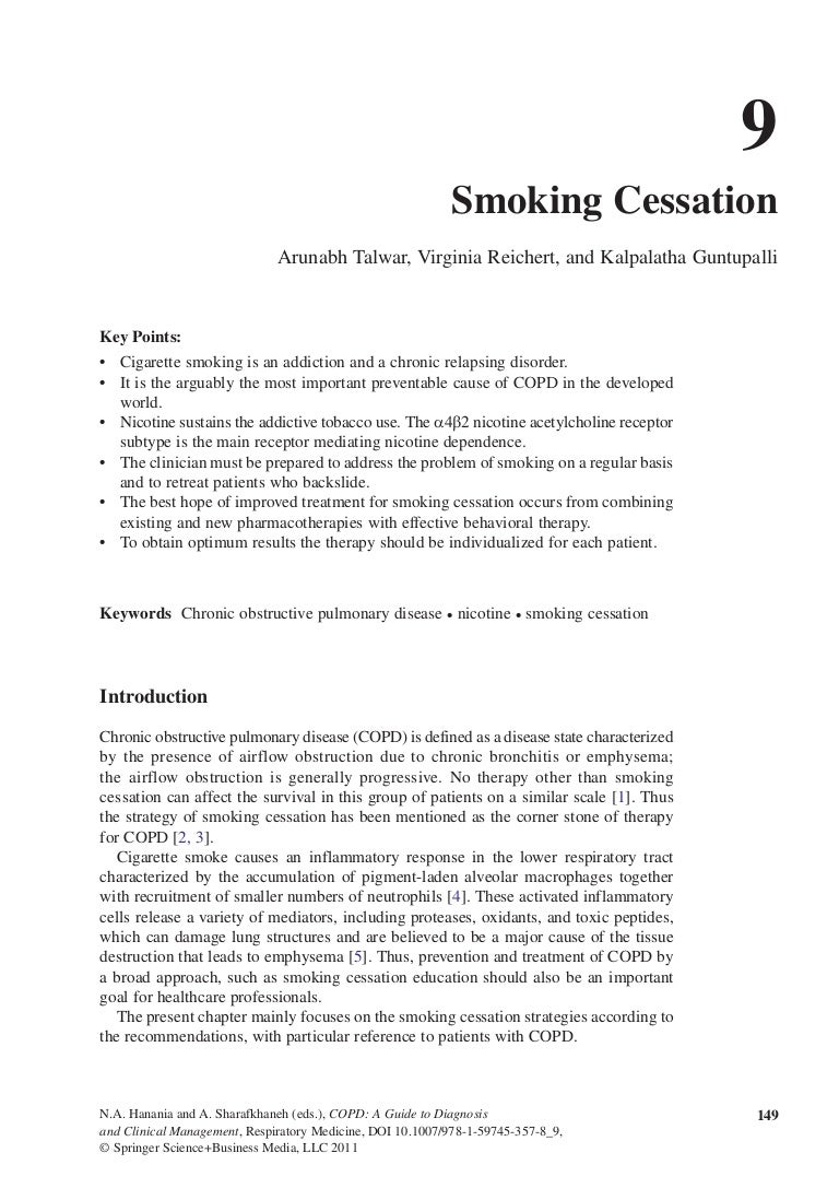 SMOKING CESSATION _ CODP 8