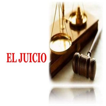 9. El juicio; LA FE DE JESÚS