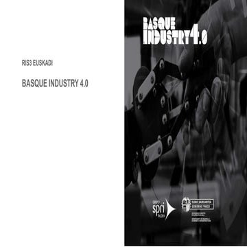 Basque Industry 4.0 Strategy 