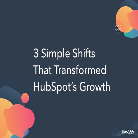 3 Simple Shifts that Transformed HubSpot's Growth Trajectory - Meghan Anderso...