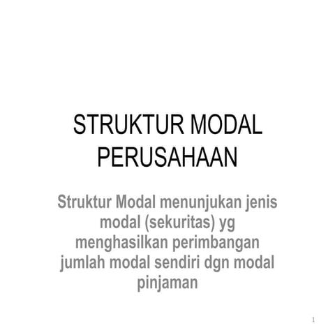 9.struktur modal 1