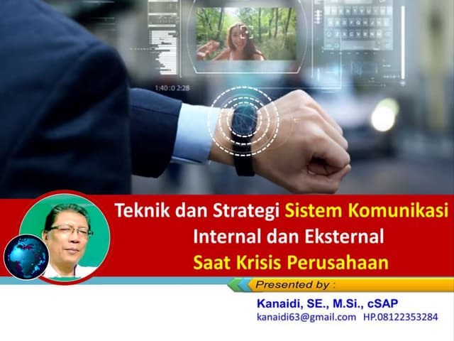 Teknik dan Strategi Sistem Komunikasi Internal dan Eksternal Saat Krisis _ Materi Training BCMS (with ISO 22301)