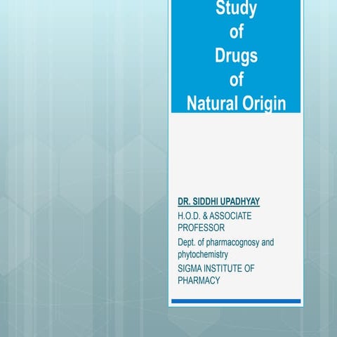 Study_of_Drugs_of_Natural_Origin