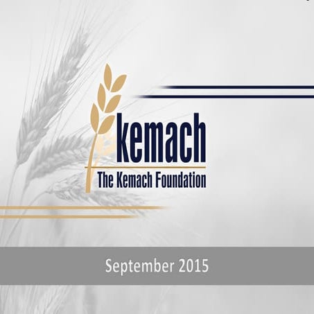kemach foundation 11/2015