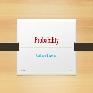9. Addition Theorem of  Probability.pdf