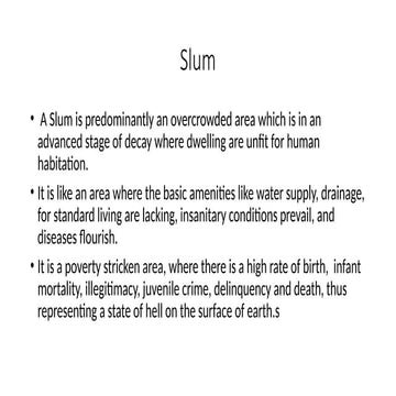 9. Slums and Type of Housing purpose-built.pptx