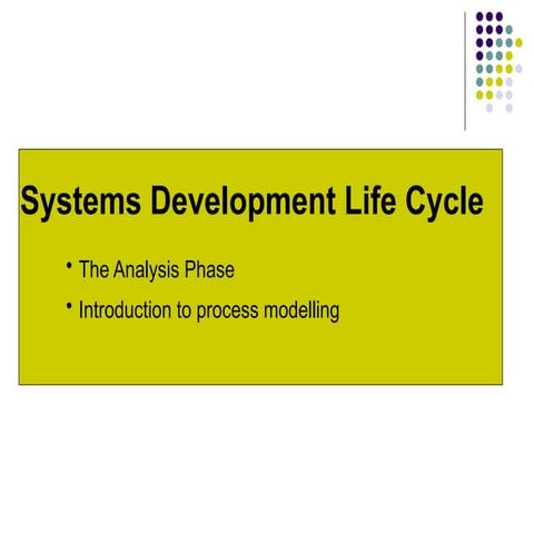 The system development life cycle (SDLC) | PPT