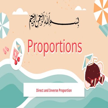 Word Problems with Proportions | PPTX