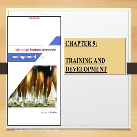 HR Strategies for Training and development | PDF