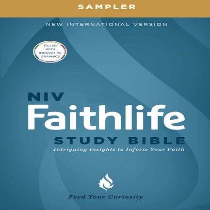 NIV Faithlife Study Bible *Sampler