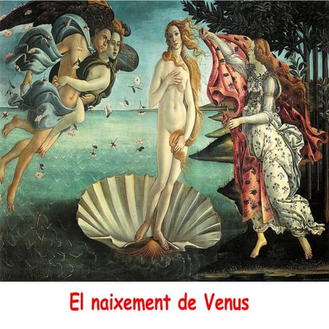 Boticelli: Naixement de Venus