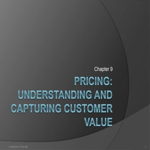 9- Ch 9- Pricing.ppt