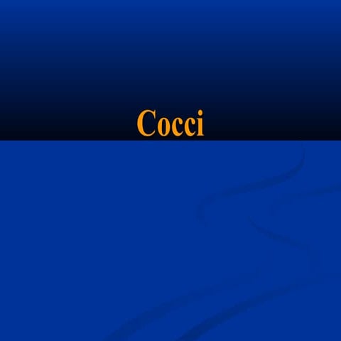 9 cocci