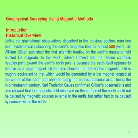 9  magnetic - introduction