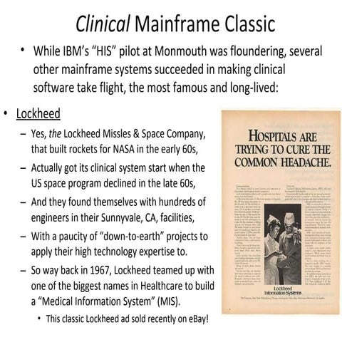 HIStory 9 | PPT | Healthcare Industry | Industries