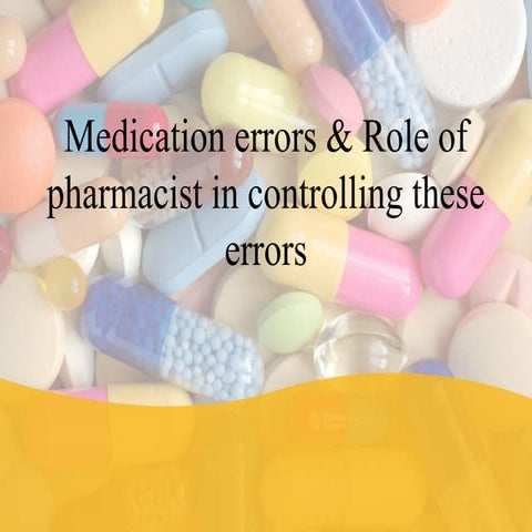 Medication safety and Prevention of Medication errors.pptx