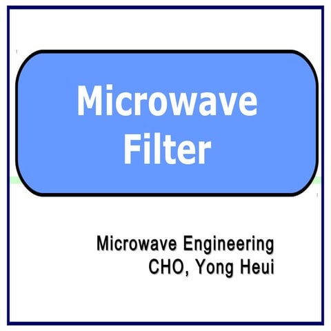 Microwave Filter