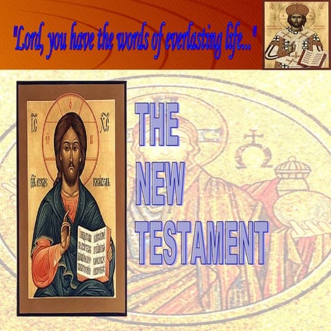 9. new testament