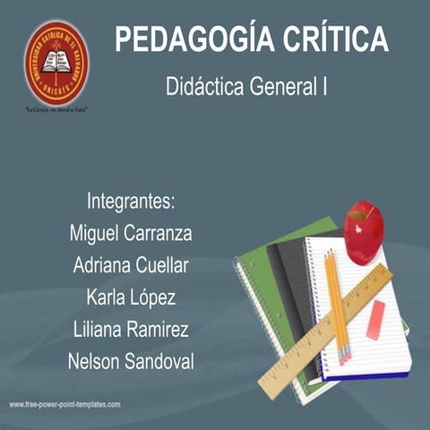 9  pedagogia critica