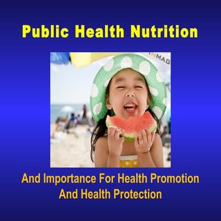 Public health nutrition