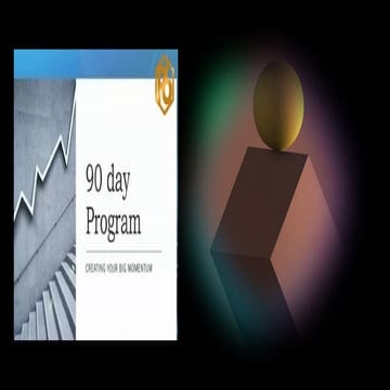 90-day-program on Self improvement and how to become a better you