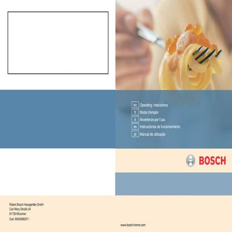 Encimera Bosch PCC615B80E
