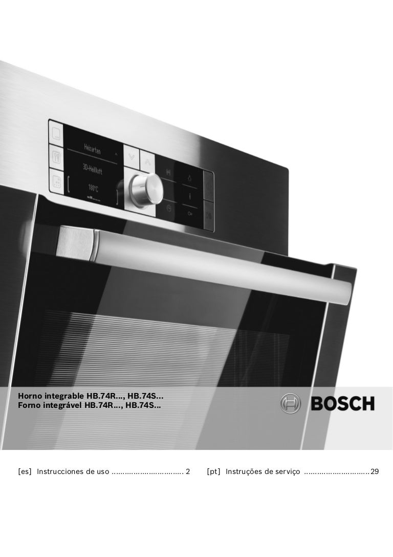 Horno BOSCH HBA74S320E
