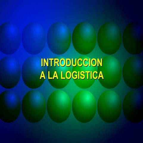 Introduccion a la logistica