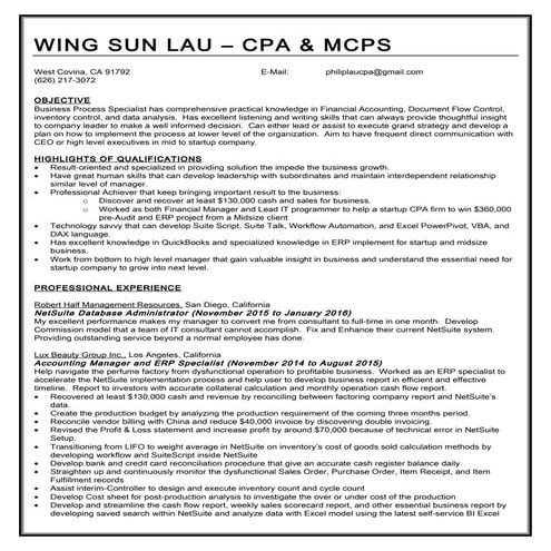 Resume of Operation Leader