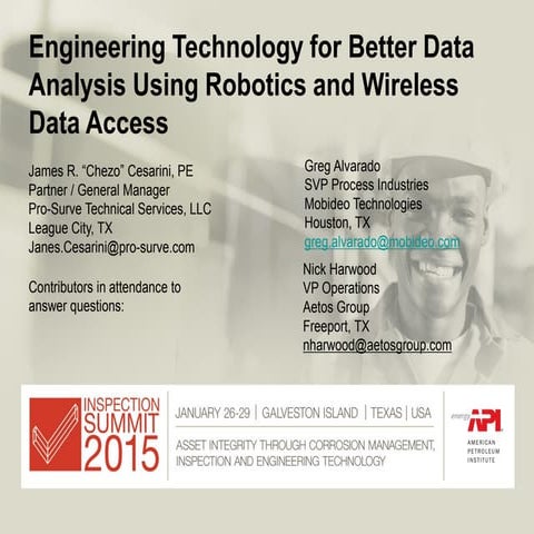 2015 Inspection Summit Presentation 300