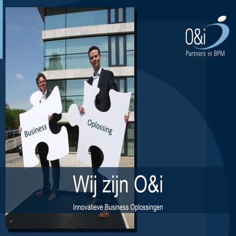 Bedrijfspresentatie O&amp;i