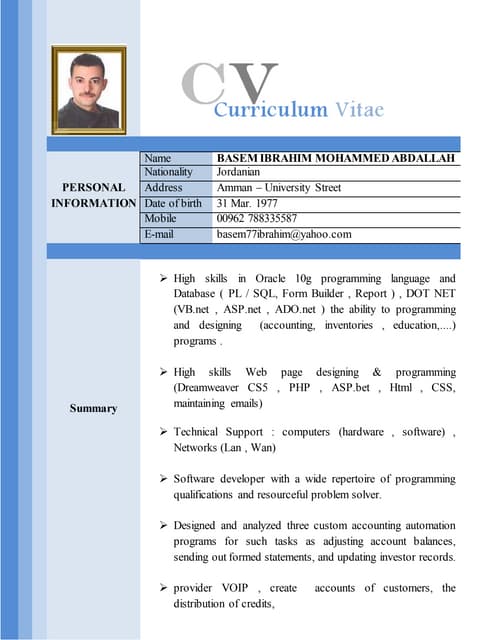 ANWAR CV | DOC