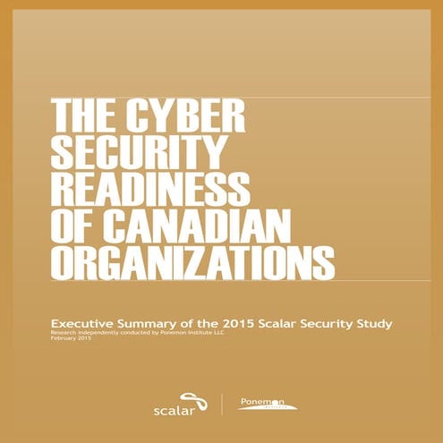 2015 Scalar Security Study Executive Summary