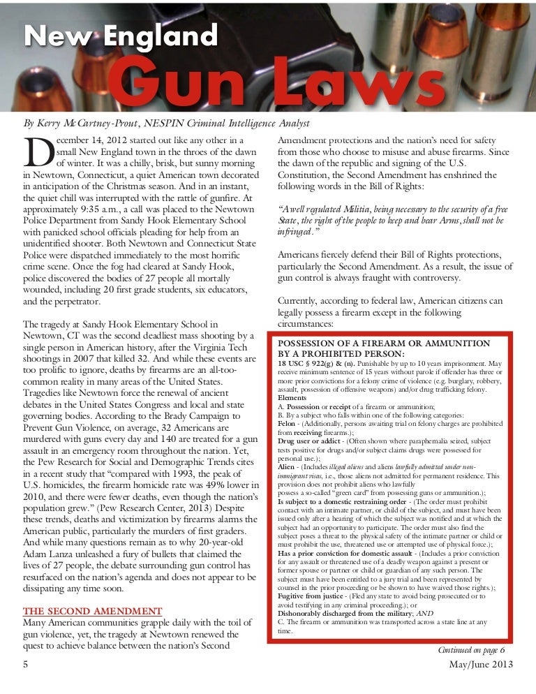 New England Gun Laws