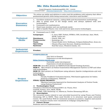 Zilu Ramkrishna Rane