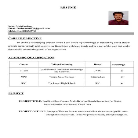 MURTHY RESUME | DOC