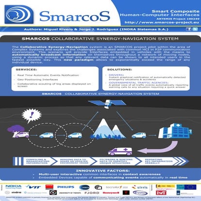 SMARCOS INDRA WP6 Poste Vehicles Domain Final