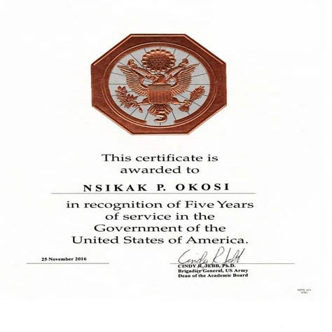 Nsikak Okosi _5Yrs @US Government  & WP Pictures