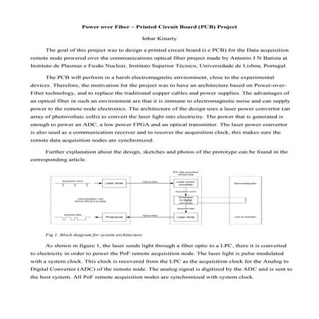 FYP Report Template for any Engineering Project | DOCX