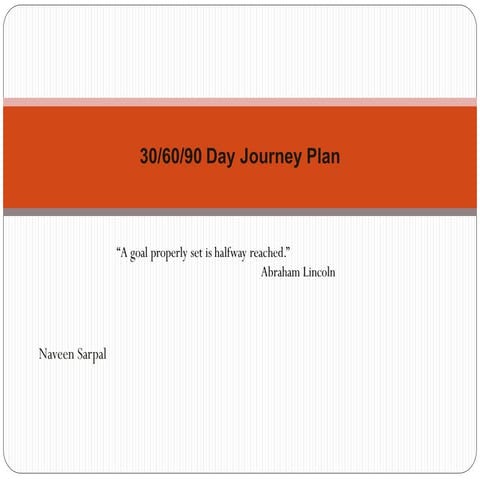 90 day strategy plan