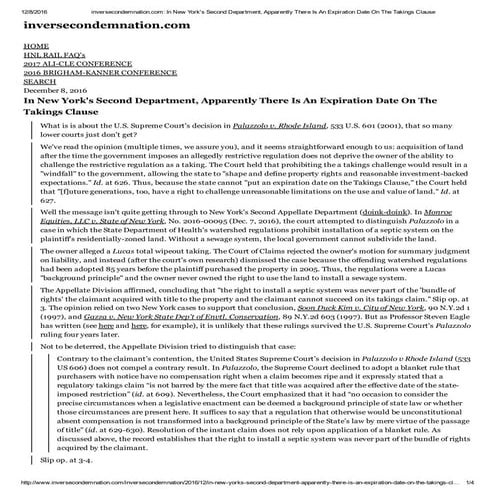 Inverse Condemnation Blog Hat Tips Me - 2016-12-08