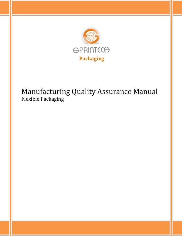 Quality Assurance Manual