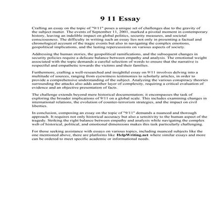Gulf War Essay | PDF
