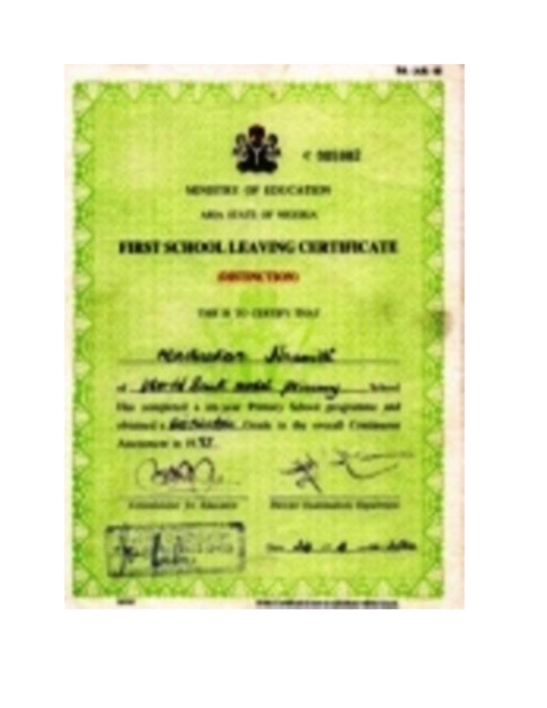 school leaving certificate school leaving certificate