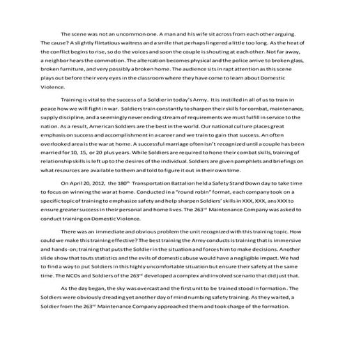 Operational Needs Statement for Non-Lethal Equipment | DOC