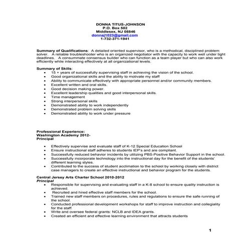 Resume 2016 | DOCX