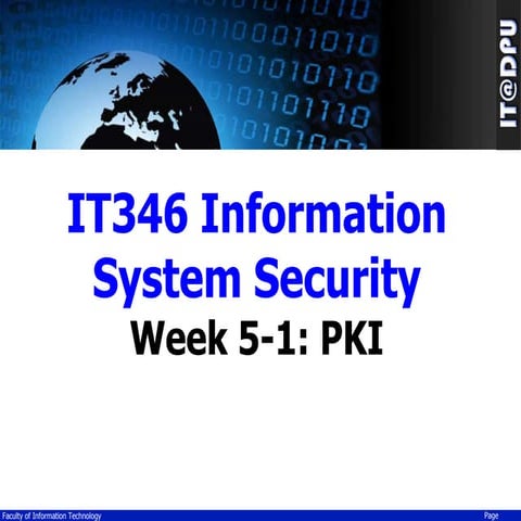 Information system security wk5-1-pki