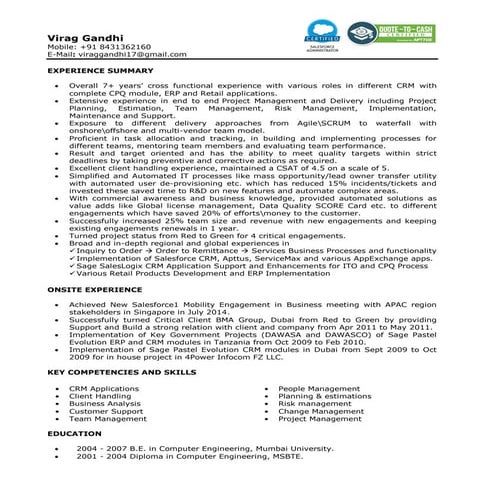 Resume - lavan ravipati | DOC