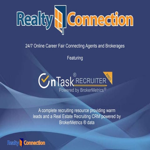 Realty Connection - Fidelity - Broker Presentation