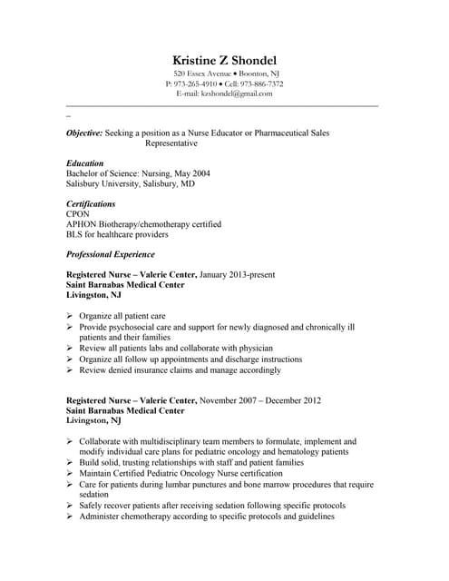 kristine resume 2015